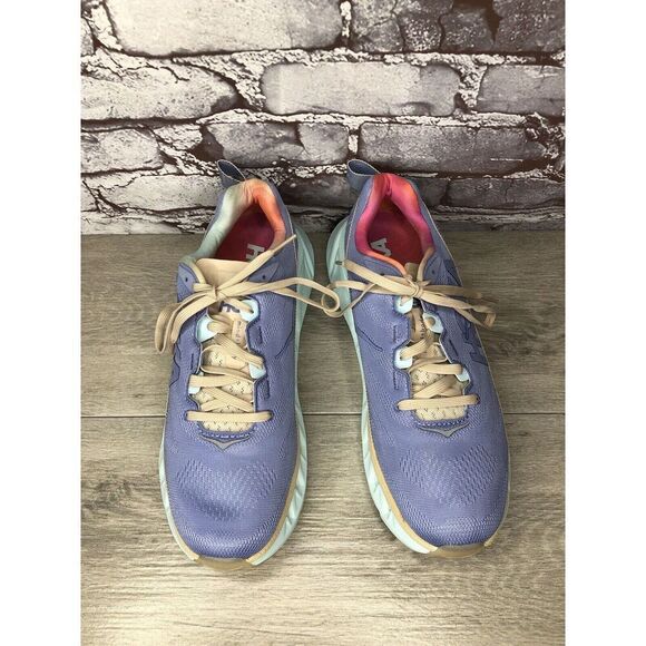 Hoka One One Elevon 2 Mental Health Purple Impression Gym Men Sz 10.5M US/44 2/3 - Picture 2 of 16